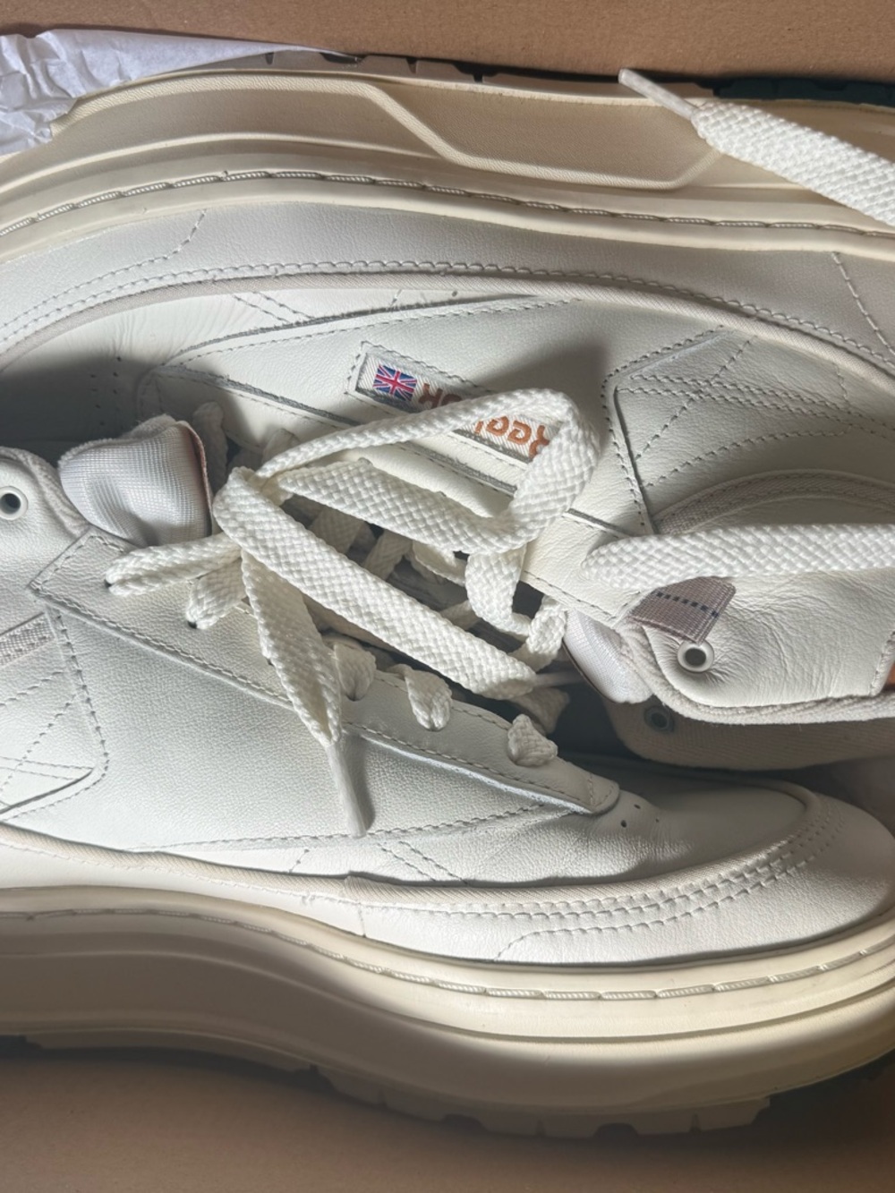 REEBOK CLUB C GEO MID FEMALE TENNIS SNEAKERS - High-Top Platform Sneakers